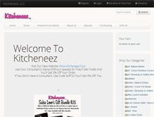 Tablet Screenshot of kitcheneez.biz